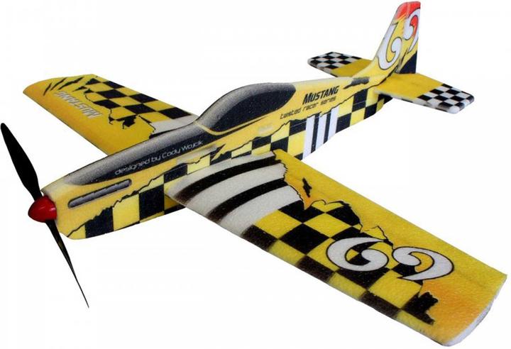 Produktbild RC Factory RC-Factory Mustang Yellow Racing series EPP (Kunstflug)
