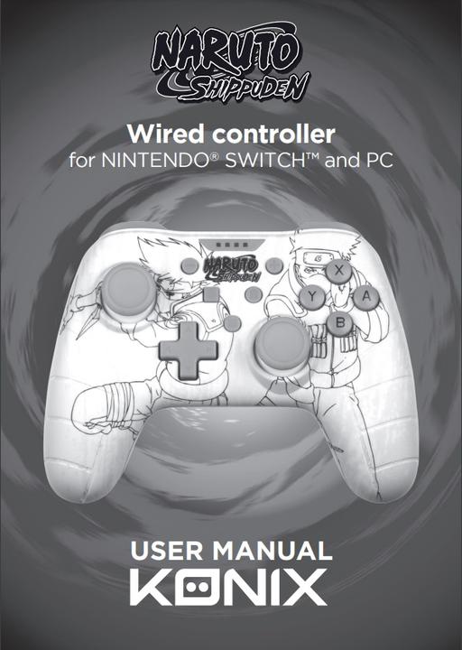 Produktbild Konix Naruto Gamepad (PC, Switch Lite, Switch)