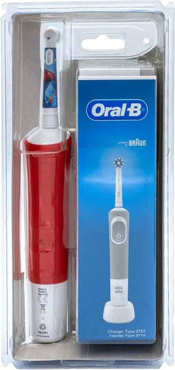 Produktbild Oral-B Vitality D100 Frozen Spiderman Mix (Oszillierende Zahnbürste)