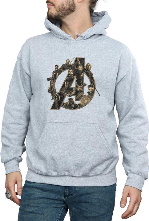 Actual product image Universal Textiles Unisex Adult Logo Cotton Hoodie (XXL)