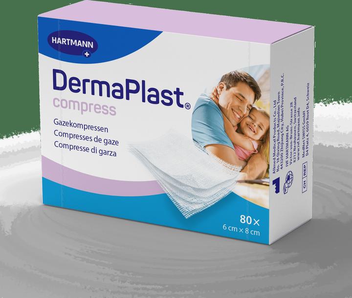 Produktbild DermaPlast Gazekompressen