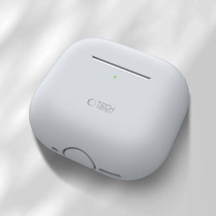 Immagine prodotto 4Kom Tech-Protect Silikonhülle für Apple AirPods 4 - Grau (Borsa per cuffie)