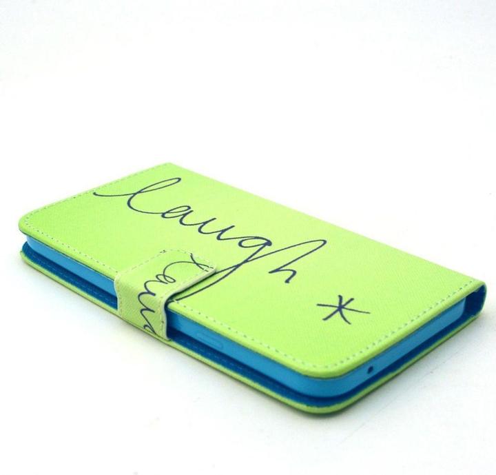 Actual product image König Design Mobile Phone Covers various motifs Smile, Laugh, Marshmallow (Wiko Bloom)