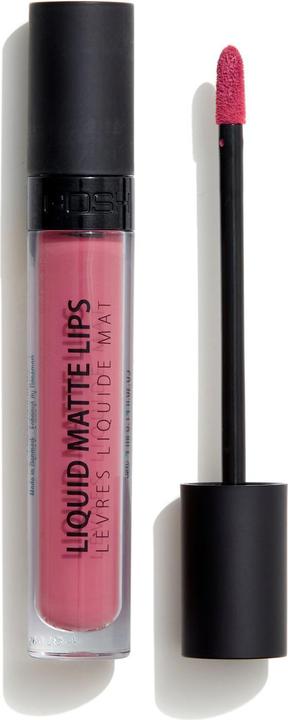 Actual product image Gosh Liquid Matte Lips 001 Candyfloss 4ml (001 Candyfloss)