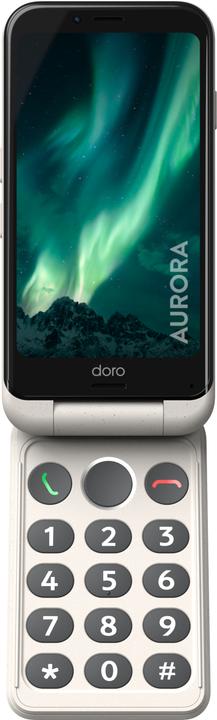 Image du produit Doro Aurora 21 (64 Go, Blanc, 4.50", 13 Mpx, 4G)