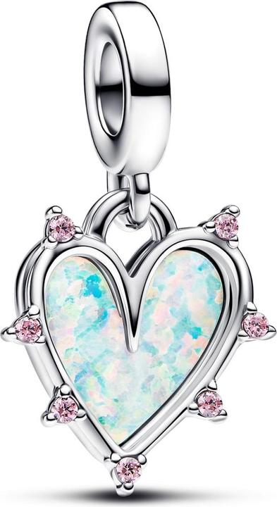 Pandora Moments Freundschafts Doppel AnhÃ¤nger (Sterling Silber 925)