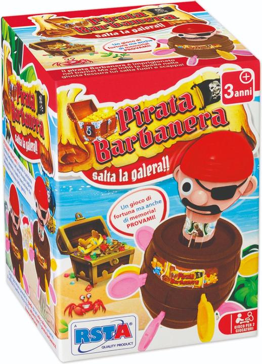Produktbild Rs Toys Gioco Pirata Barbanera Piccolo Display 6 Pz