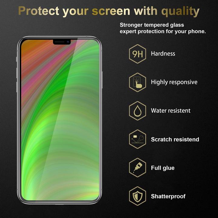 Productafbeelding Cadorabo Glas ter bescherming van het scherm (1 Stuk, Apple iPhone 12 mini)