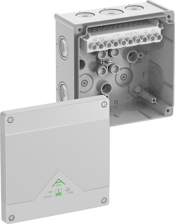 Actual product image Spelsberg Junction box Abox 100-10² Protection class IP66 max 81042001