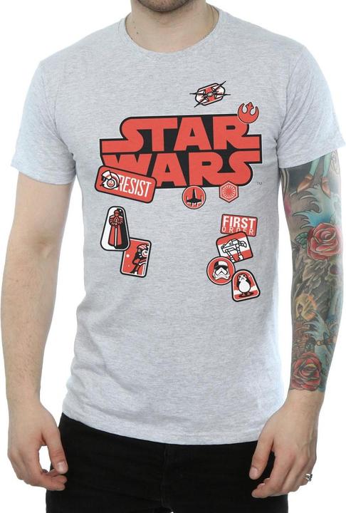 Produktbild Star Wars The Last Jedi Badges TShirt (M)