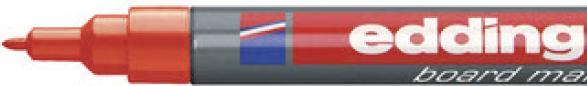 Actual product image Edding Whiteboard Marker 361 (Red, 1 mm, 1 x)