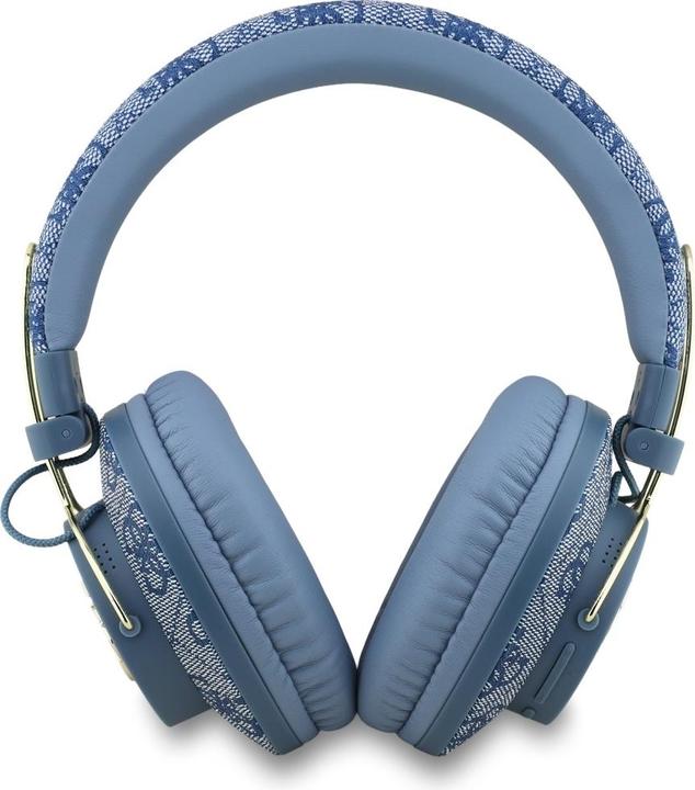Produktbild Guess Headphones Bluetooth ENC Metal 4G Logo blue (Kabellos)