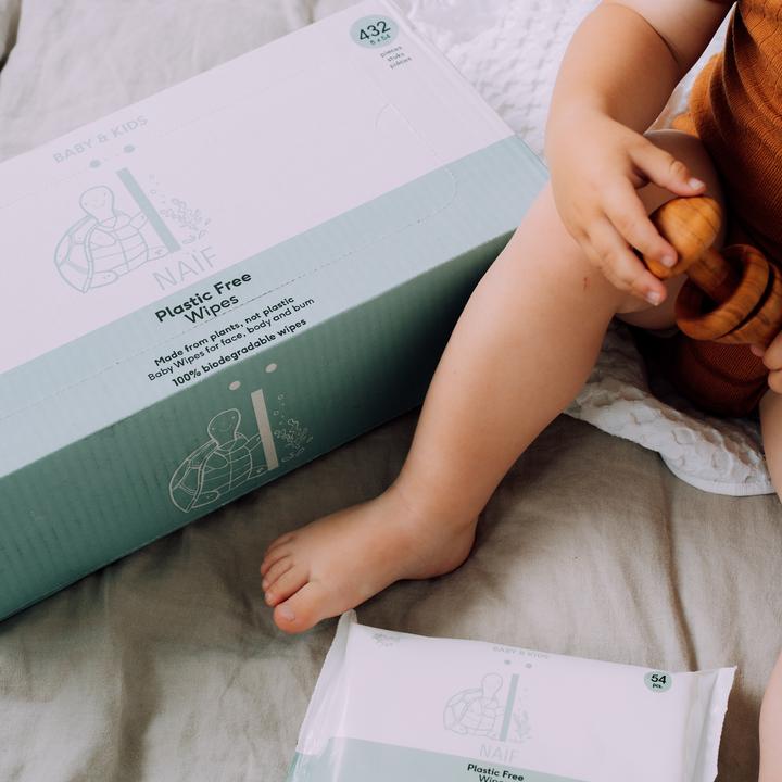 Actual product image Naïf Baby wet wipes (864 Piece)
