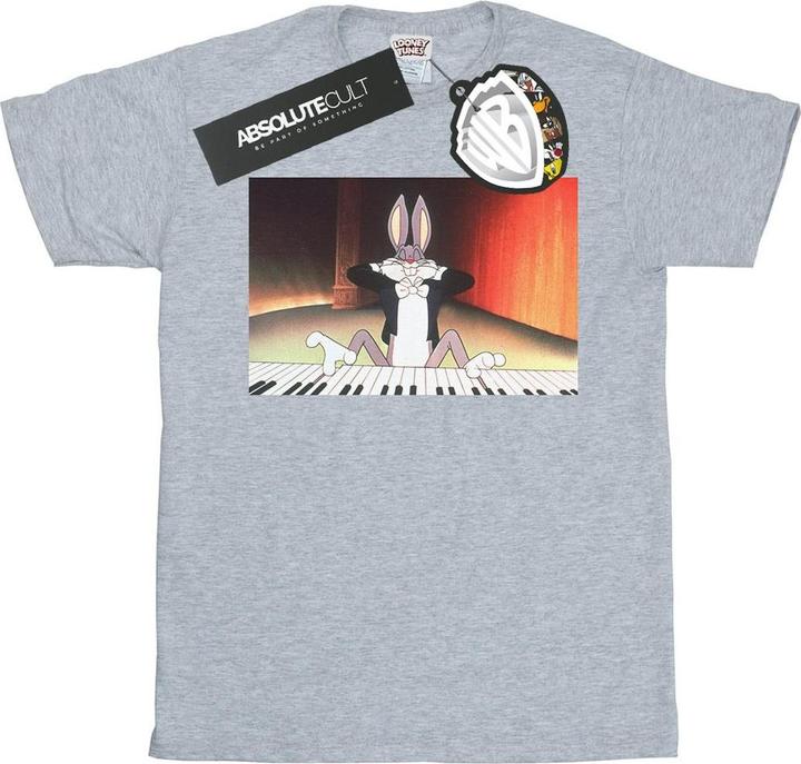 Produktbild Looney Tunes Bugs Bunny Playing Piano TShirt (L)