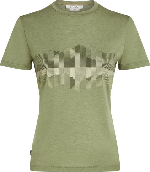 Actual product image Icebreaker Women Merino Blend Core SS Tee Cook Reflected (XS)