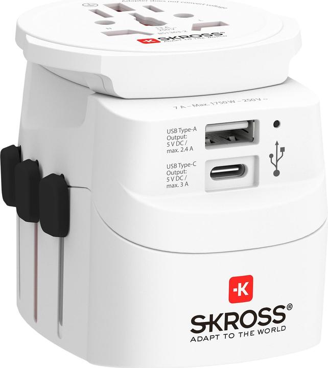 Image du produit Skross Pro Light USB (AC) - Monde