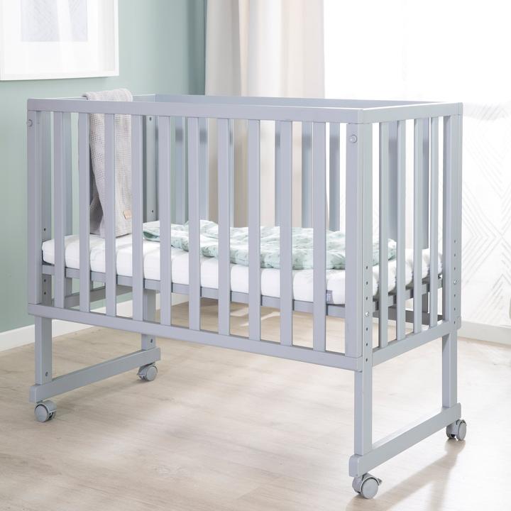 Produktbild Roba Stuben- & Beistellbett 3in1 mit Barriere + Matratze