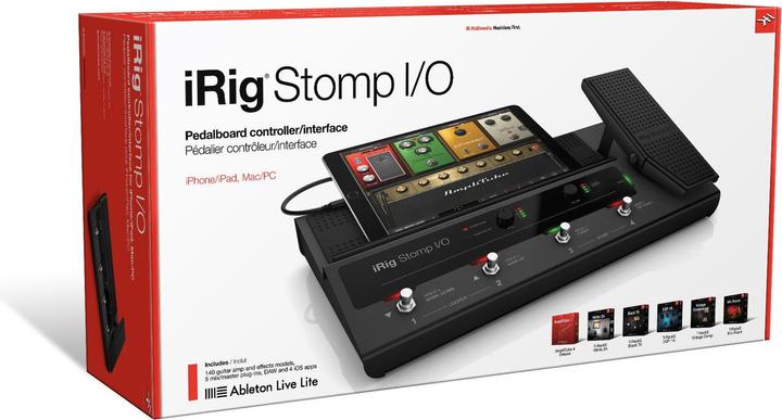 Image du produit IK Multimedia iRig Stomp I/O (Lightning, USB)