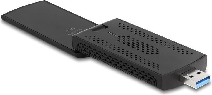 Immagine prodotto Delock Adattatore USB WLAN a doppia banda Wi-Fi 6E AX3000 (2 x 1201 + (USB)