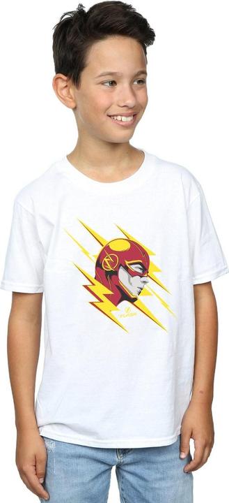 Actual product image Boys The Flash Lightning Portrait T-Shirt (152, 158)