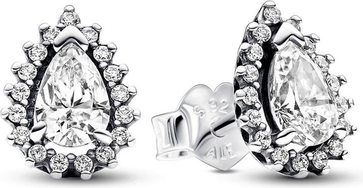 Image du produit Pandora Boucles d'oreilles couronne de poires étincelantes (Argent sterling 925)
