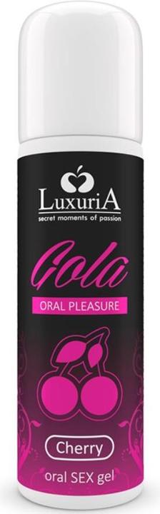 Actual product image Luxuria Oral Sex Gel Cherry Flavor 30 ml (30 ml)