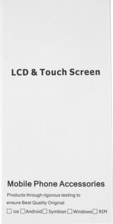 Immagine prodotto OEM Display + cornice per Huawei Mate 7 nero (Display, Huawei Ascend Mate 7)