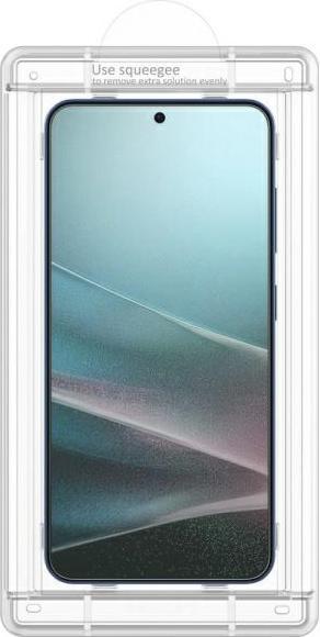 Actual product image Spigen Elite Shield "Ez Fit" for Samsung Galaxy S25 Clear (1 Piece, Samsung Galaxy S25)