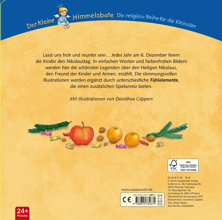 Actual product image Mein Buch vom Heiligen Nikolaus (German, Birgit Meyer, Dorothea Cüppers, 2004)