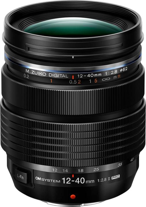 OM System M.Zuiko ED 12-40mm f/2.8 Pro II (Olimpo OM, Micro Four Thirds)