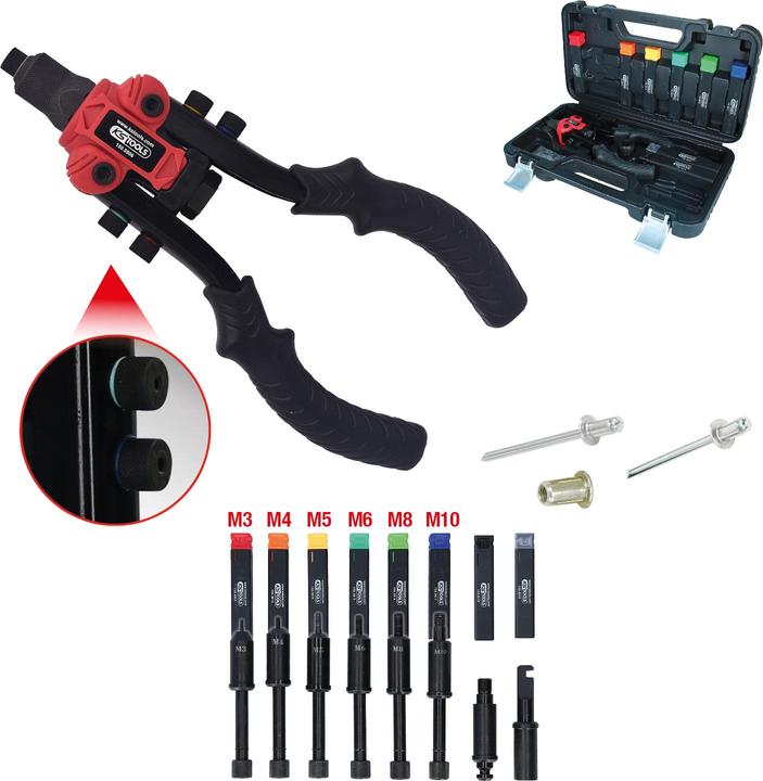 Produktbild KS Tools Nietzangen-Satz