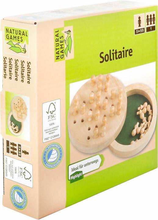 Actual product image Natural games Solitaire (German)