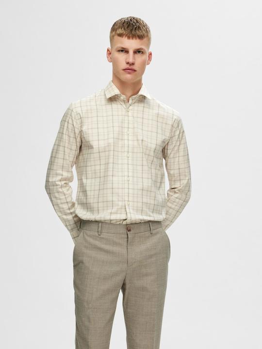 Image du produit Selected Homme Chemise à carreaux à manches longues (S)