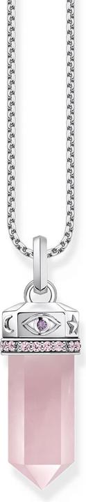 Actual product image Thomas Sabo Pendant with rose quartz crystal silver (925 silver)