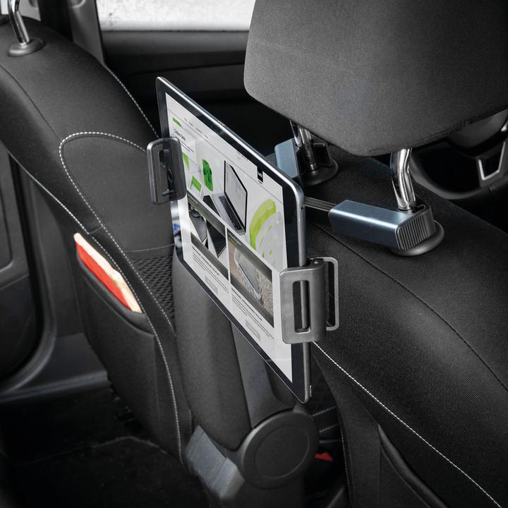 Actual product image Helit Car tablet PC rear seat mount the car mount black, compatible with 6.45 cm (4.7)