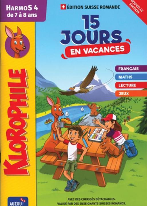 Klorophile / 15 jours en vacances Harmos 4 (Französisch, Collectif, 2022)