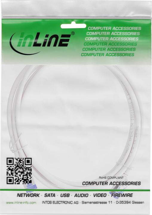 Produktbild InLine Patchkabel Slim (S/FTP, CAT6a, 1.50 m)