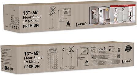 Actual product image Barkan FS310T 13"-65" TV, swivel (Ground, 65", 36 kg)