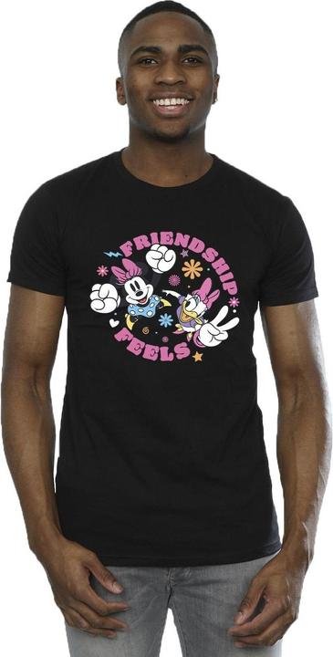 Actual product image Disney Mens Minnie Mouse Daisy Friendship T-Shirt (3XL)