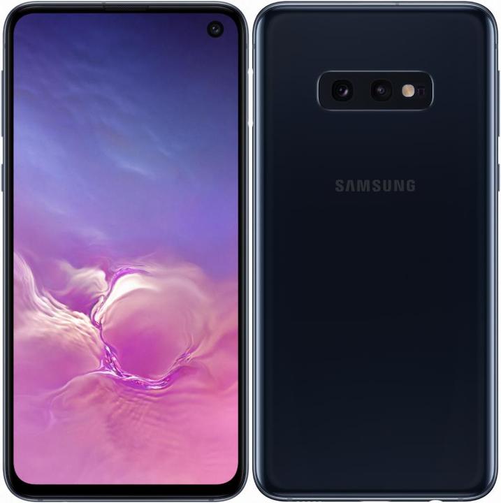 Produktbild Samsung Galaxy S10e (128 GB, Prism Black, 5.80", Hybrid Dual SIM, 16 Mpx, 4G)