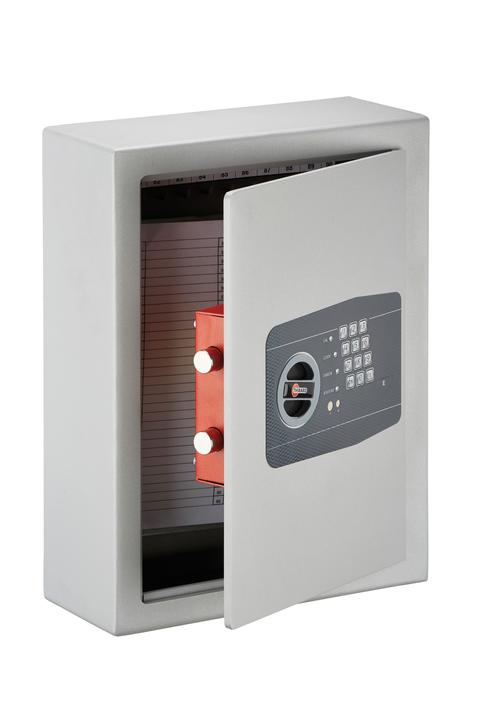 Produktbild Thirard Schlüsseltresor boyard, zum Aufstellen, elektronischer Verschluss mit Code, 2 Riegel, Kapazität für