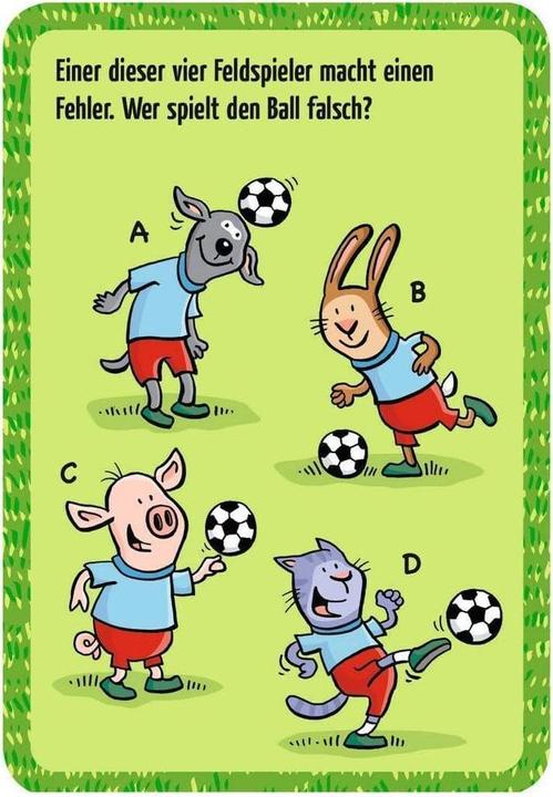 Image du produit Magni 9846 50 puzzles de football, jeu de puzzle drôle et rond, puzzle amusant pour les petits amis du (Allemand)