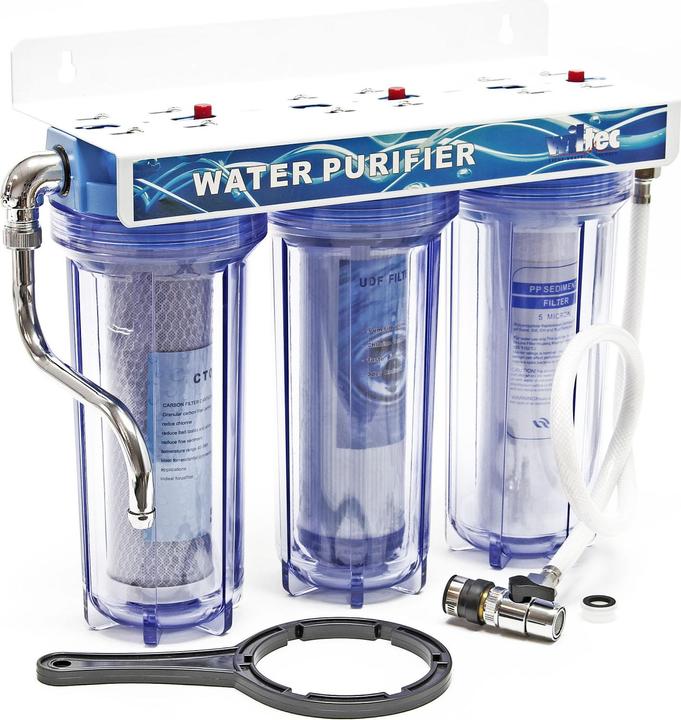 Produktbild Naturewater NW-PR103 3 Stufen Filter 5µ 20,67mm 1/2" Sedimentfilter Aktivkohle