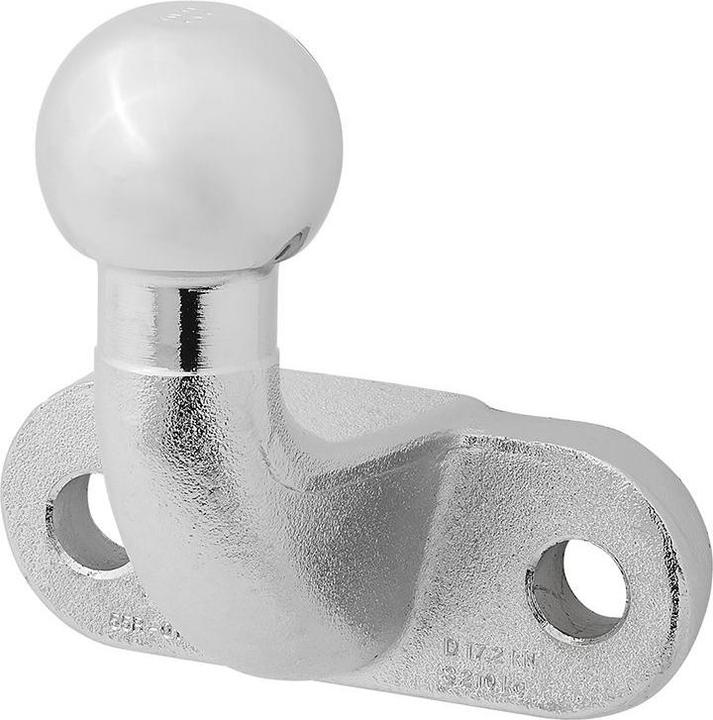 Actual product image ProPlus Trailer coupling ball silver right-angled