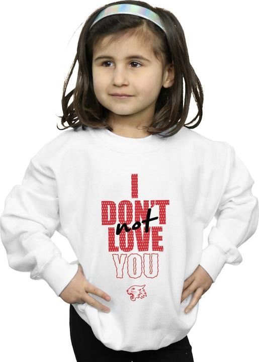 Actual product image Disney Girls High School Musical The Musical Not Love You Sweatshirt (152, 158)