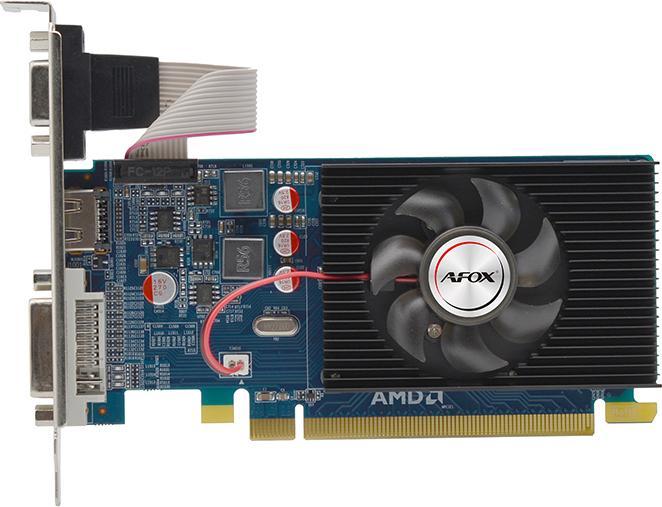 Actual product image AFOX Radeon HD 6450 1GB DDR3 64Bit DVI HDMI VGA LP AF6450-1024D3L9 (1 GB)