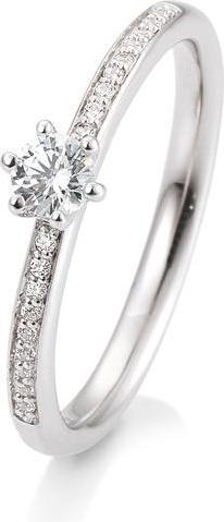 Image du produit Breuning Bague de fiançailles Pavé (48, Or 750/18 K)