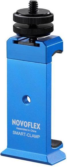 Actual product image Novoflex Universal smartphone clamp 1/4 thread (Tripod smartphone holder)