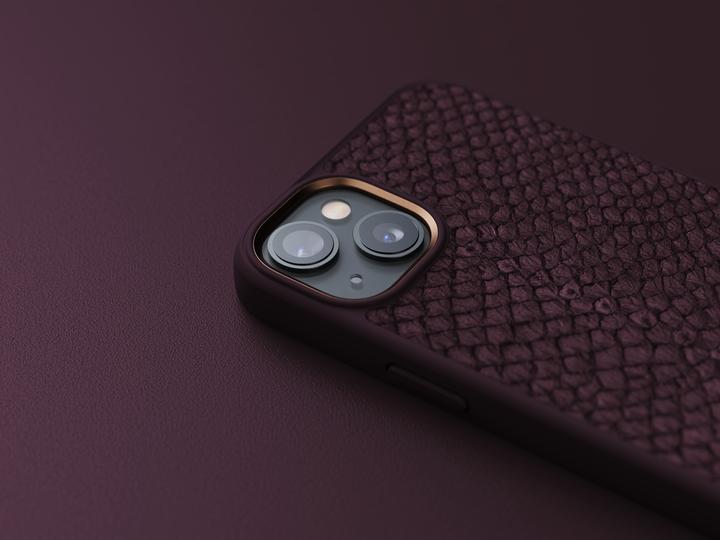 Produktbild Njord Salm.Leather Magsafe Case (Apple iPhone 14 Plus)