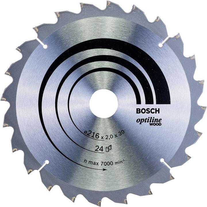Actual product image Bosch Professional Zubehör PRO Wood circular saw blade, 216 x 2 x 30 mm